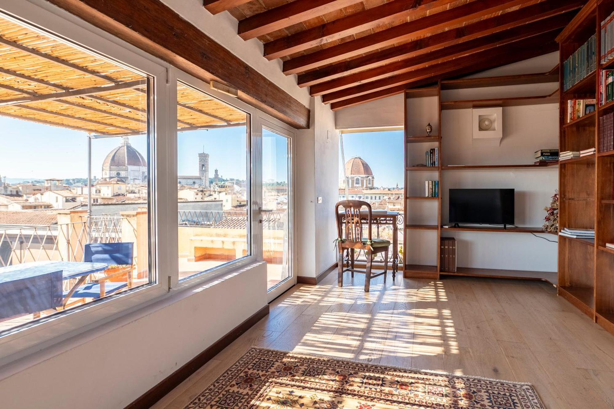 Apartment Brunelleschi Terrace Fantastic View In Spacious Flat Florenz