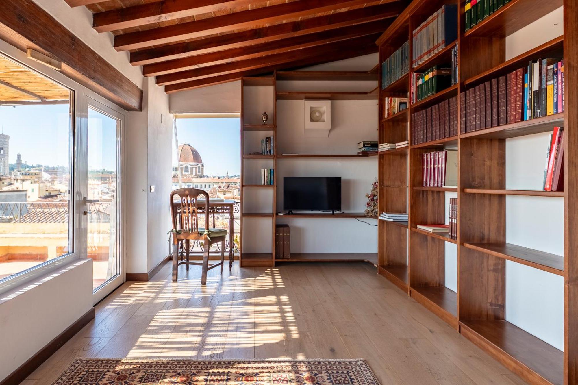 Apartment Brunelleschi Terrace Fantastic View In Spacious Flat Florence